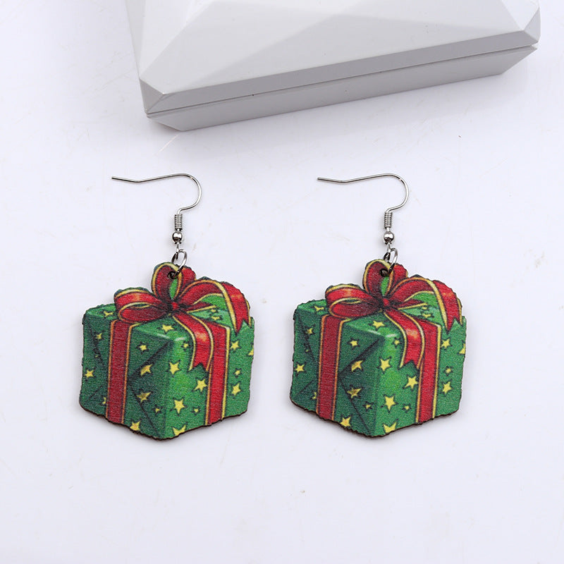 Wholesale Christmas LOVE Teardrop Earrings
